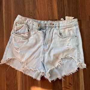 Zara denim shorts